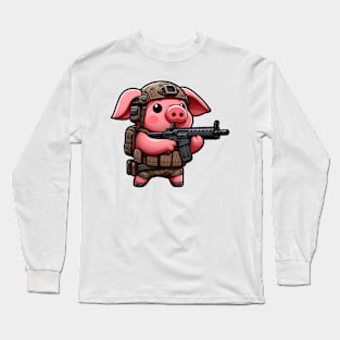 Tactical Pig Long Sleeve T-Shirt